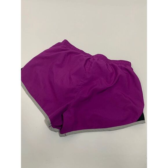 Nike Womens Athletic Shorts Dri-Fit Purple Small - Picture 2 of 6